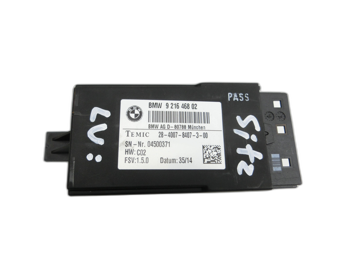 BMW F32 420d 13-17 Steuergerät SG Sitzmodul Links Vorne  - Bild 1