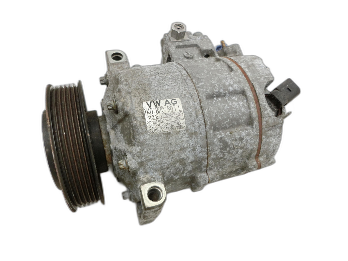 VW Touran 1T 03-06 1,6 75KW Klimakompressor Klima Kompressor  - Bild 1