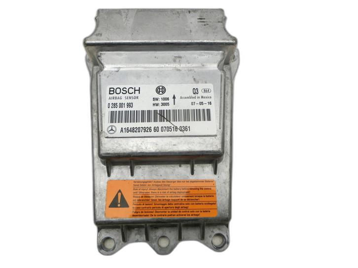 Mercedes W164 ML420 05-09 Airbag Steuergerät Airbagsteuergerät  - Bild 1