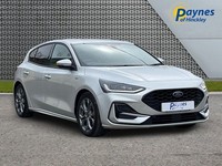2025 Ford Focus ST-Line 5 Door 1.0L 125PS mHEV 6 Spd Moondust Silver PARKING PK