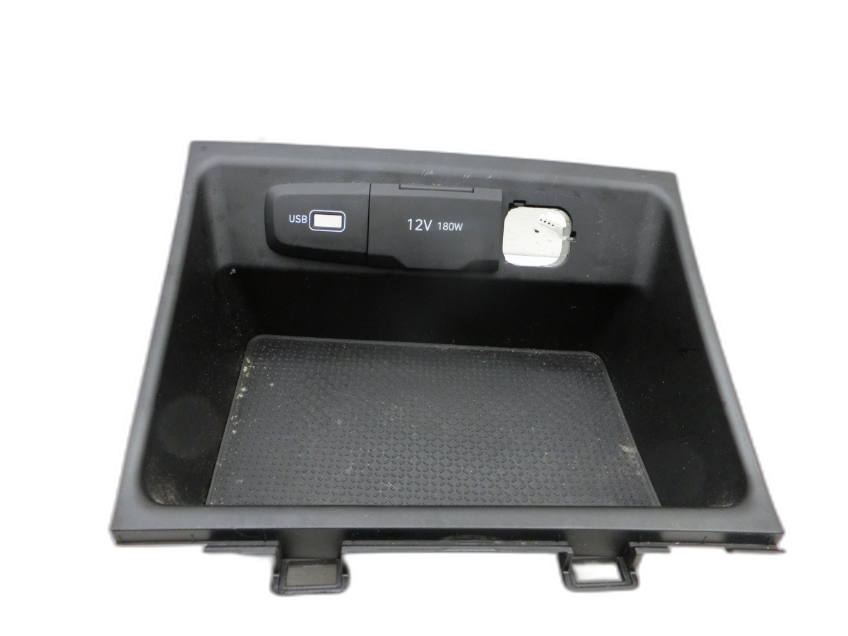 Hyundai Tucson IV NX4 20-24  Ablagefach Staufach Fach mit 12V 180W Steckdose  - Bild 1