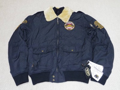Vanson/Vanson B-10/G-1 Winter Jacket Navy/Yellow 3XL 4L 4XL japan