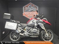 2013 63 Reg BMW R1200GS in Red with 3 box Luggage.