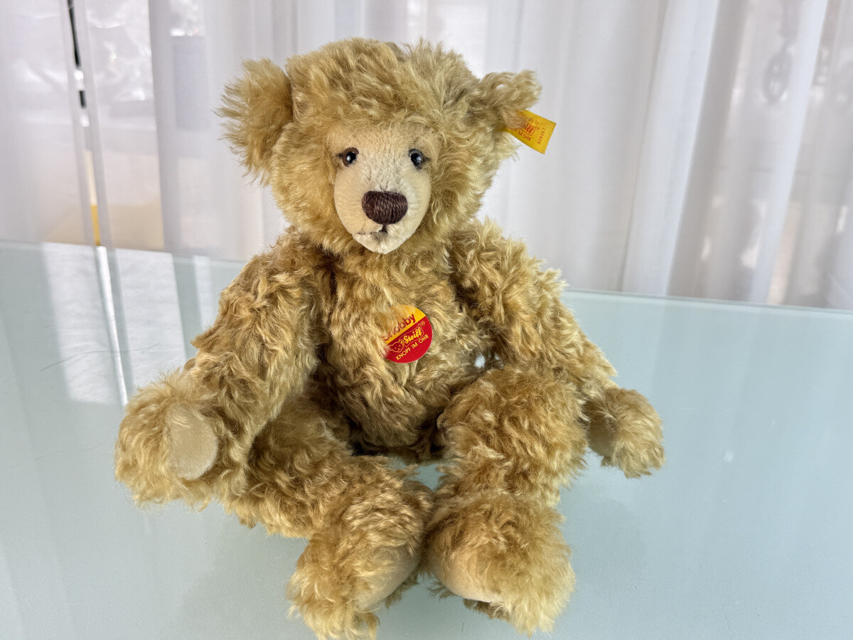 Steiff - シュタイフ★Hockey Player Bear★ホッケープレイヤーSteiff Steiff Teddy Bear Harlequin 1925 Vintage Replica Produced in