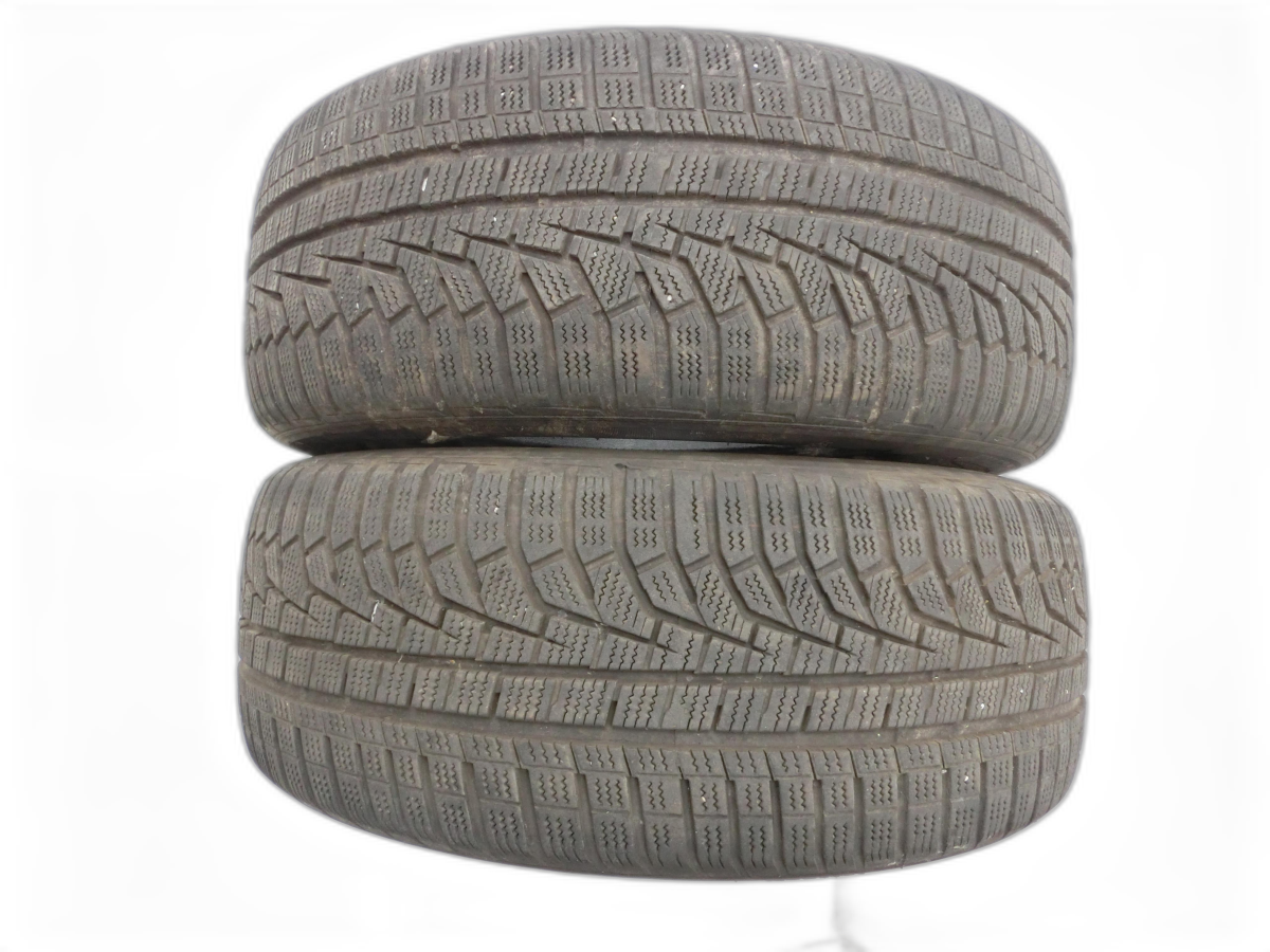 Mercedes W220 S430 98-02 2x Reifen Winterreifen Hankook 225/55R17  H 6.0-6.4mm  - Bild 1