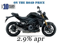 2026 Suzuki GSX-S1000 M6, new TFT screen model 2.9% APR, black, blue or red