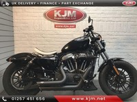 HARLEY DIVIDSON XL1200X FORTY EIGHT, 2018/18, 4953 MILES  IN BLACK WITH EXTRA...