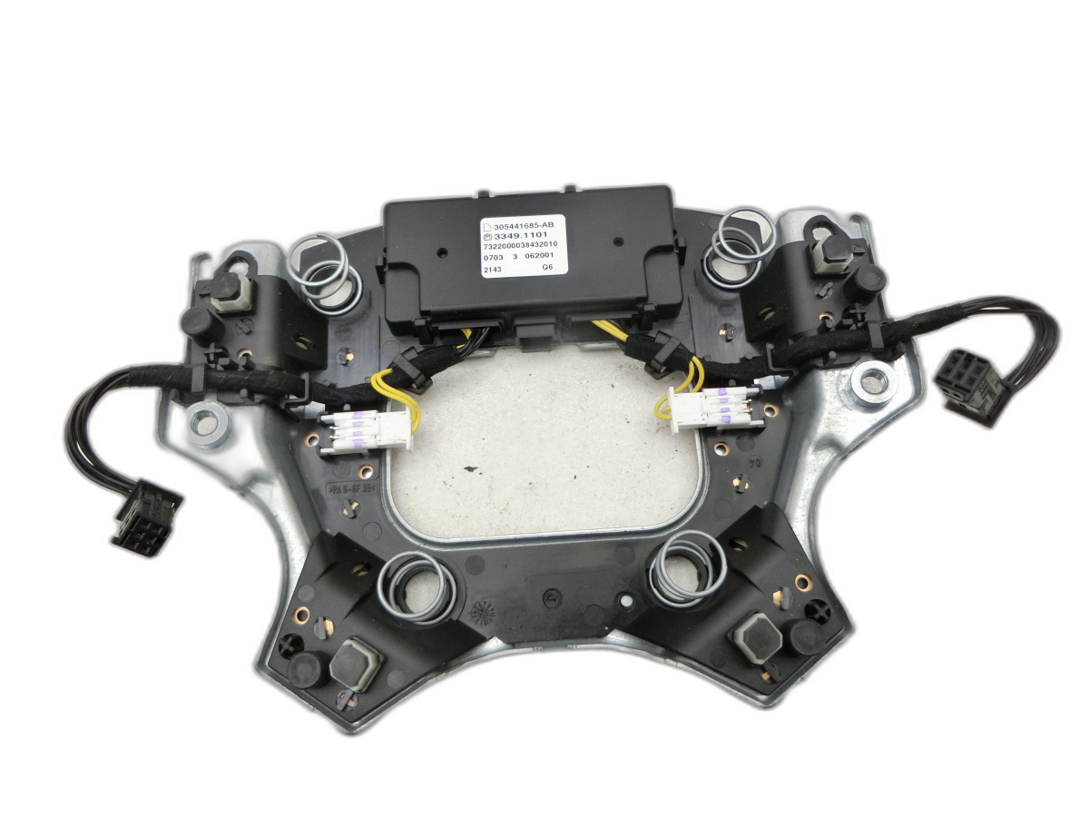 Mercedes W204 S204 C220 07-14 Kontaktplatte Lenkrad Steuergerät ECU Modul SG Leiterplatte  - Bild 1