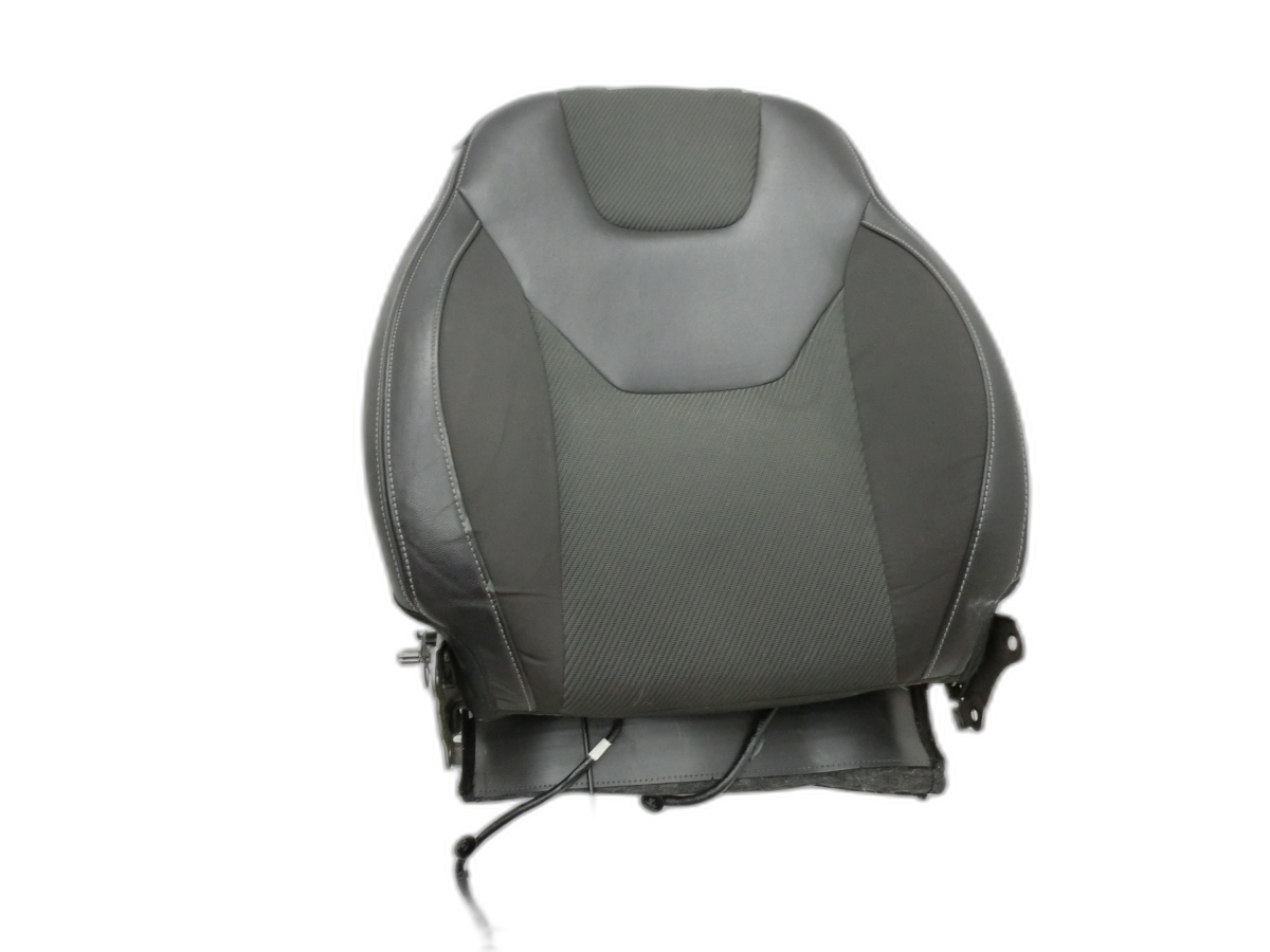 Seat cover Back padding Left Front for Driver Prada Salerno Charcoal Black Ford Mondeo 5 V CF 14-19 - Bild 1