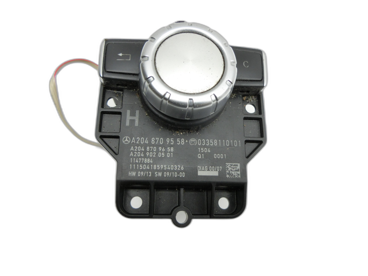 Mercedes S204 W204 C220 11-15  Schalter Drehknopf Regler für Navi Comand - Bild 1