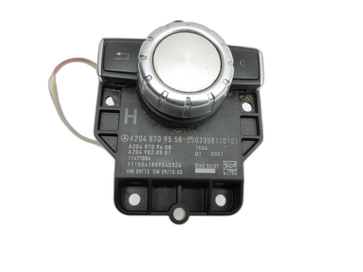 Mercedes S204 W204 C220 11-15  Schalter Drehknopf Regler für Navi Comand  - Bild 1