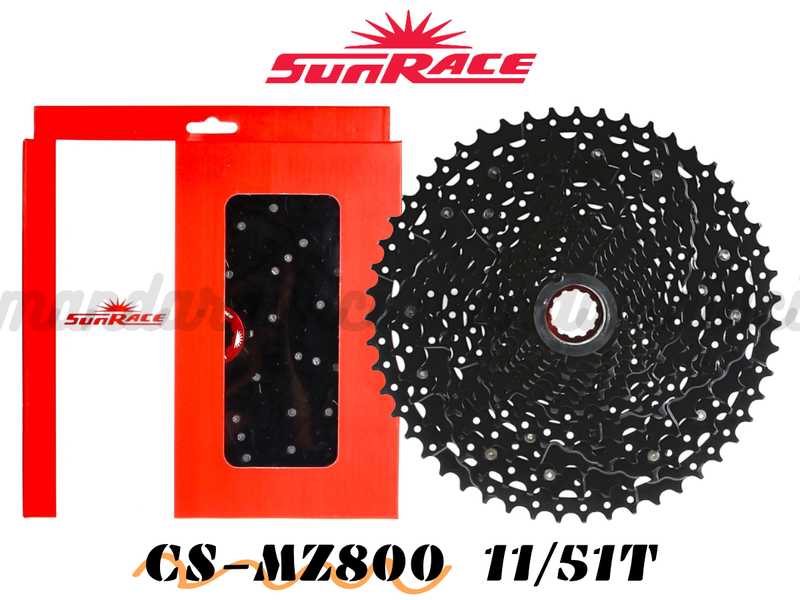 SunRace CS-MZ800 11/51T Black Cassette for Shimano 12 Speed NIB