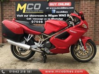 Ducati ST4 99/T registered 8758miles PSH with panniers