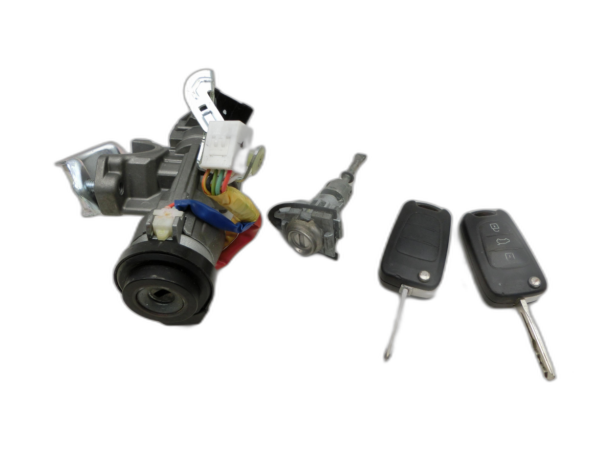Kia Rio III UB 11-15 Zündschloss 2x Schlüssel Türschliesszylinder  - Bild 1