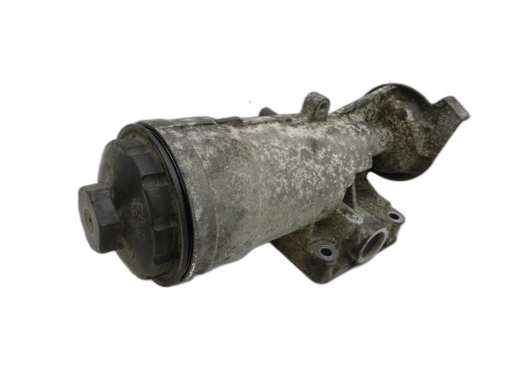 VW Touran 1T 03-06 TDI 2,0 103KW BKD Ölfiltergehause Ölfilter Gehause  - Bild 1