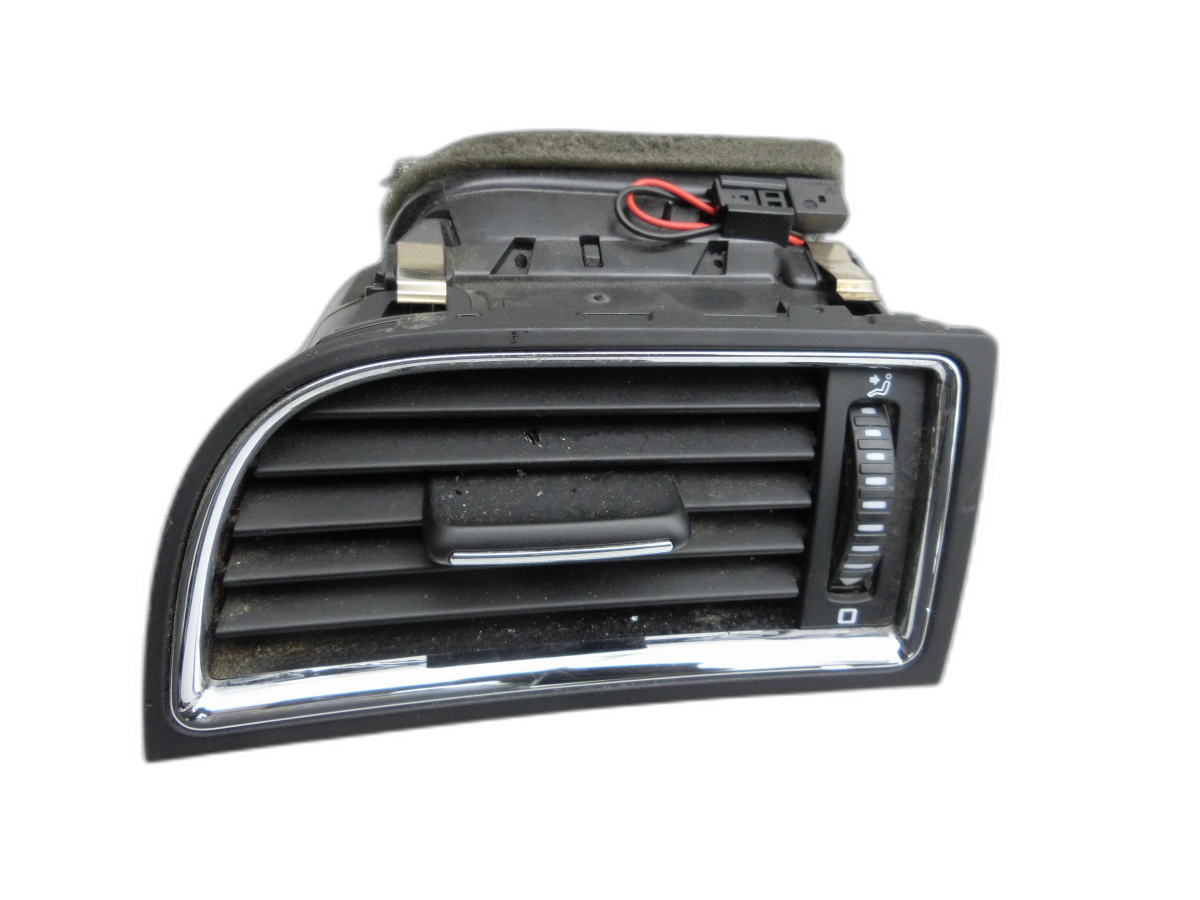 Skoda Superb 3T 13-15 Luftdusche Luftdüse Links schwarz/chromglanz  - Bild 1