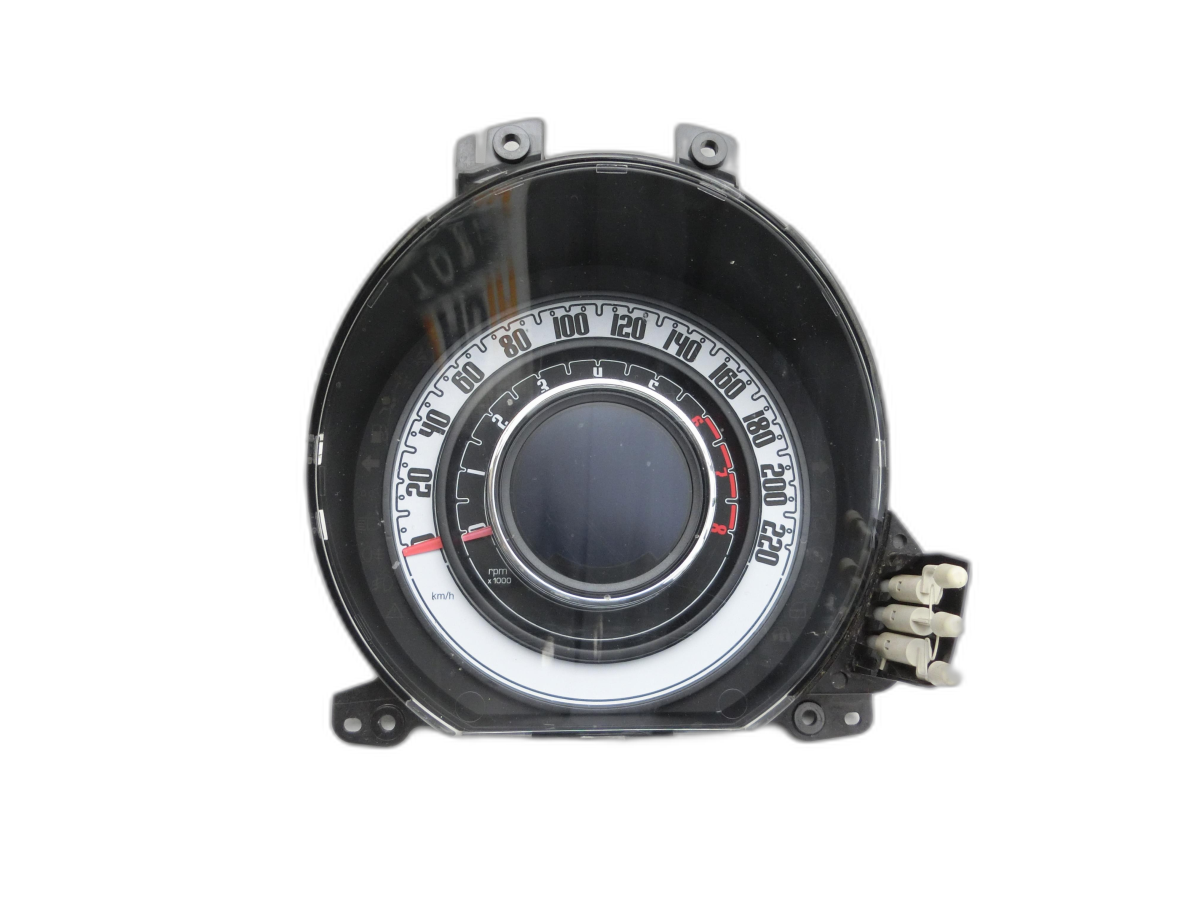 Combi-Instrument speedometer for Fiat 500 07-15 - Bild 1
