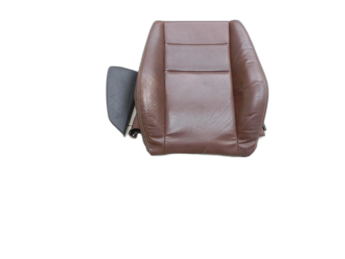 Back padding Right Front for passenger seat Brown XXWI Leather Heated Opel Astra H GTC 06-10 - Bild 1