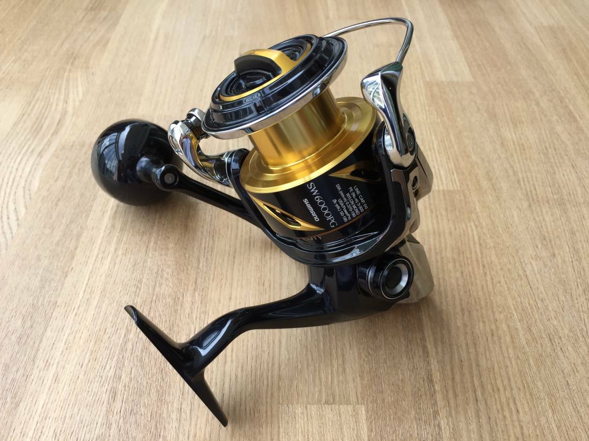 Shimano 20 STELLA SW 6000PG Spinning Reel Excellent Free Shimano 20 STELLA SW 6000PG Spinning Reel Excellent Free