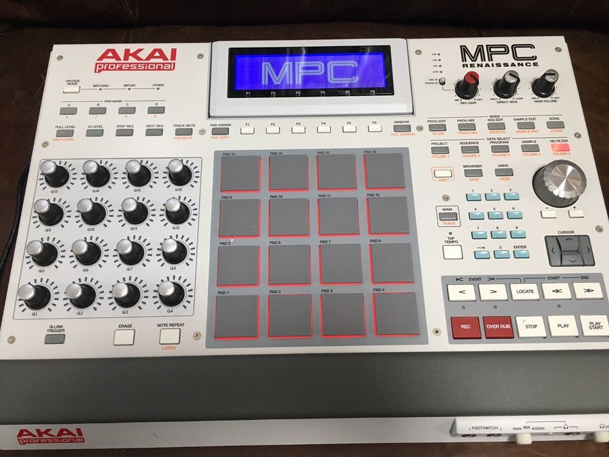 AKAI MPC Renaissance MIDIコントローラー Akai Professional MPC Renaissance Music Production Hardware