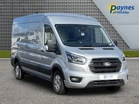 2024 Ford Transit 350LWB Limited L3 H2 2.0L 130PS AUTO in Silver 360 CAMERA