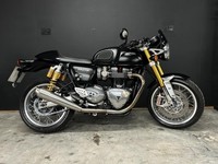 2016 16-PLATE TRIUMPH THRUXTON R 20,900 MILES * FSH * VANCE + HINES EXHAUSTS *