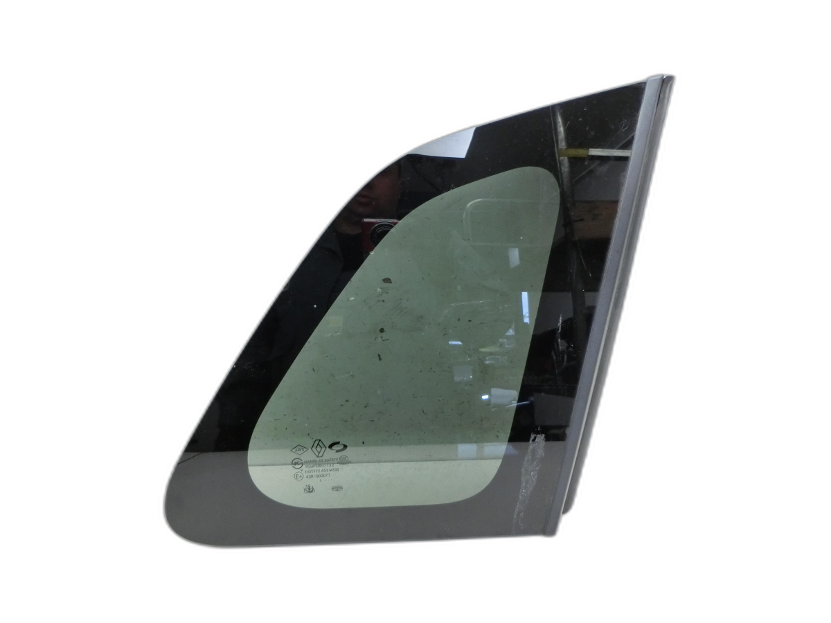 right rear triangle Side Window Disc Orig. Tinted for Renault Koleos I HY 11-13 - Bild 1