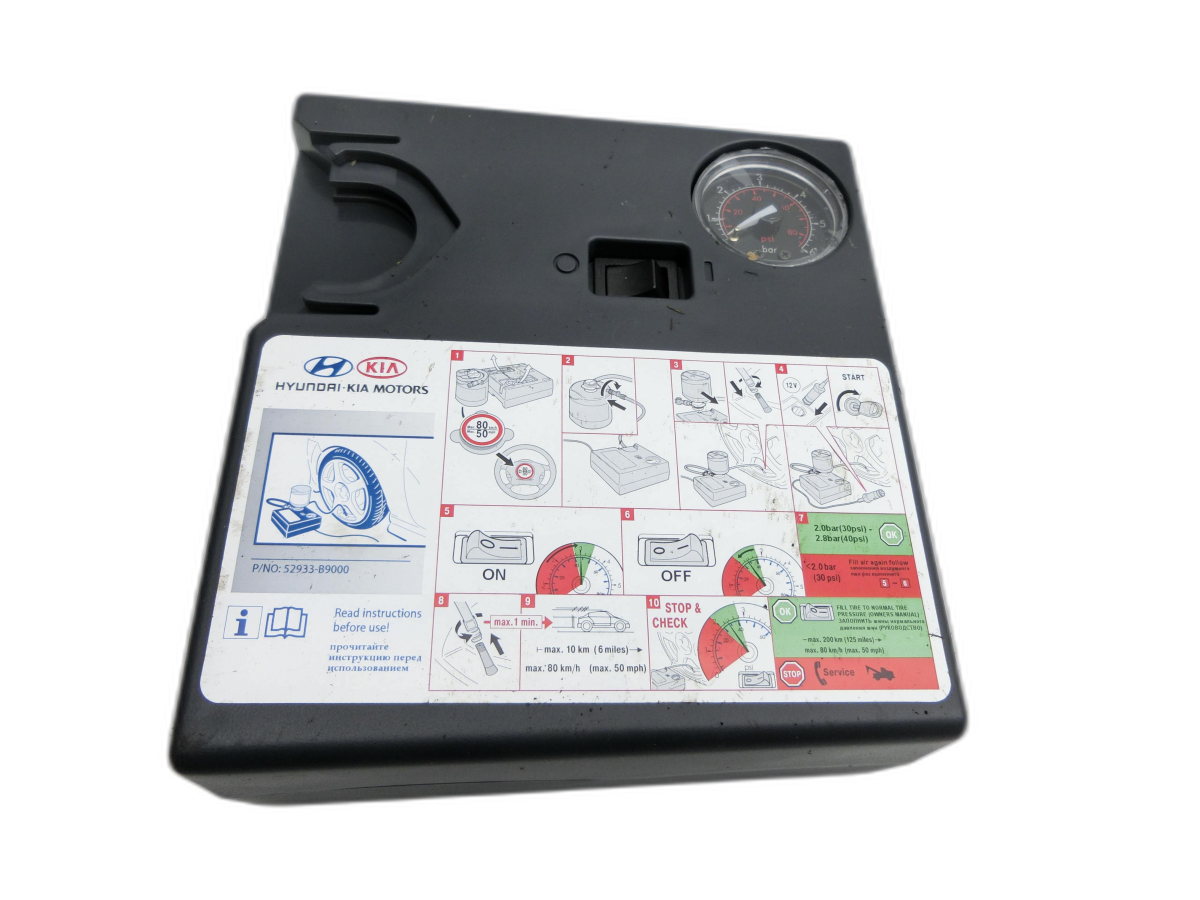 Originale 12V Pneumatici Compressore Pompa aria per Hyundai I10 II BA 13-19 - Bild 1