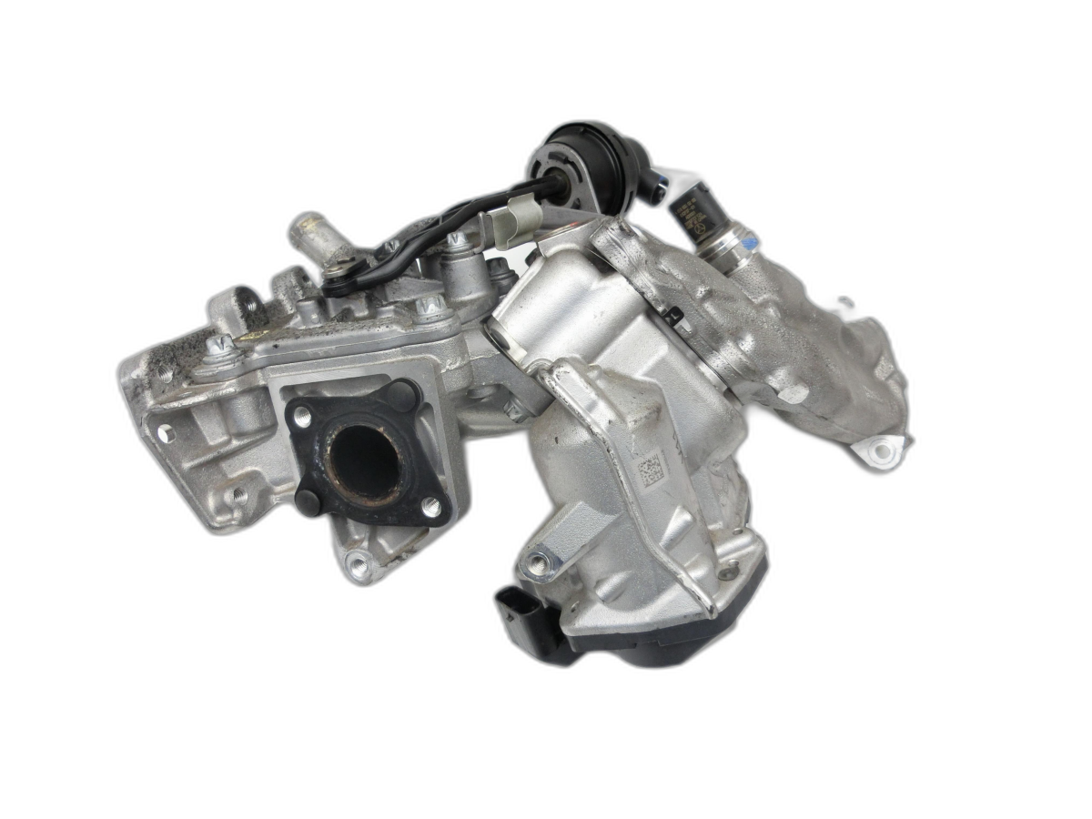 Exhaust gas control valve with Pressure sensor for Emission strategy Mercedes A207 C207 E250 11-13 - Bild 1