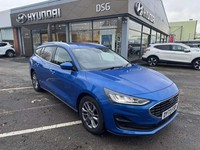 2023 73  Ford Focus Estate 1.0 EcoBoost Hybrid mHEV 155 Titanium 5dr in Blue