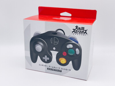 超美品！　GAMECUBE コントローラー Nintendo Gamecube Controller Black Super Smash Bros Edition