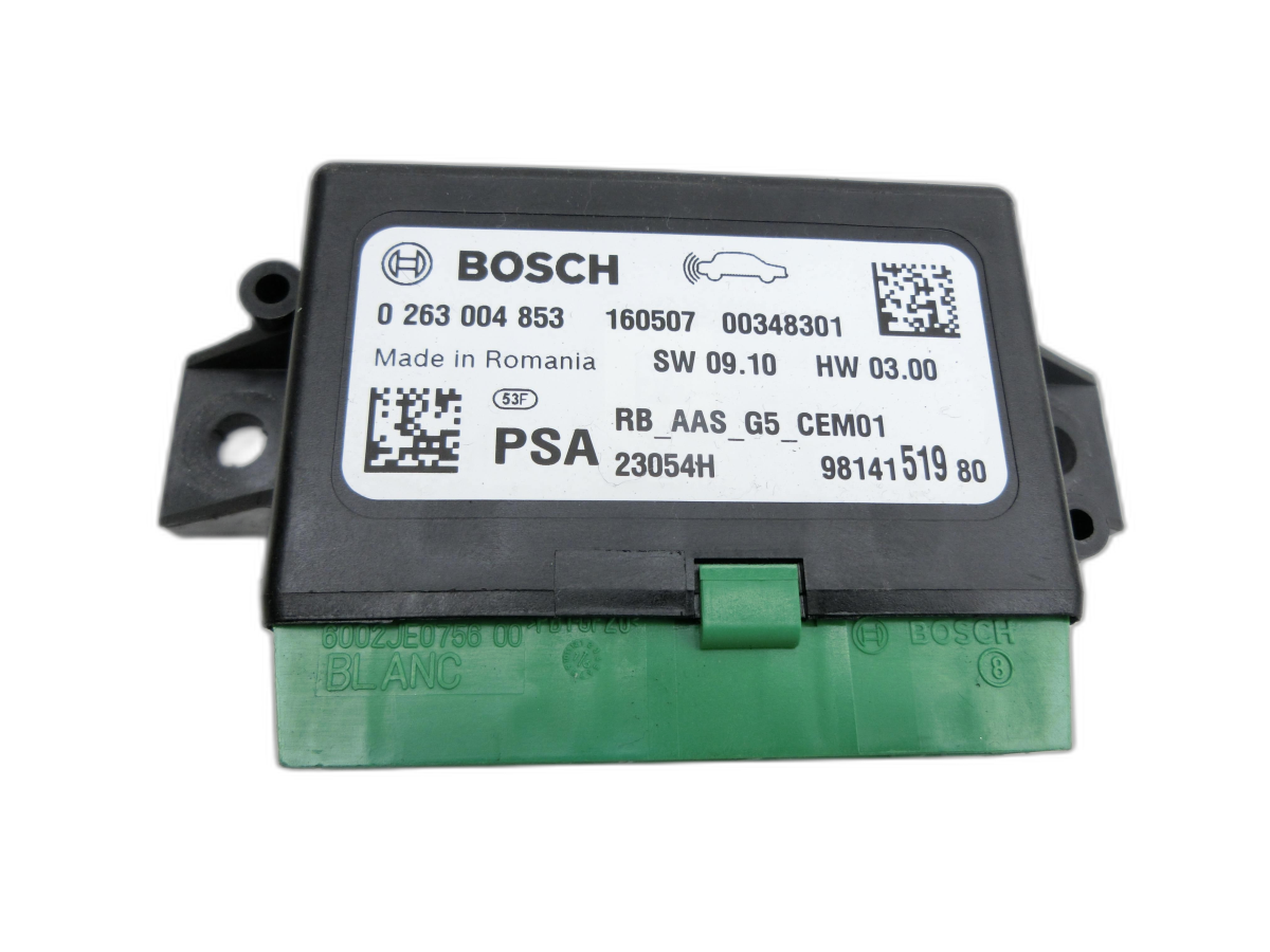 Unidad de control ECU módulo RB AAS G5 CEM01 PDC Auxiliar aparcamiento para Peugeot 2008 I 16-19 - Bild 1