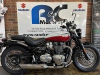 Pristine 2025 Triumph Speedmaster 1200 Bonneville