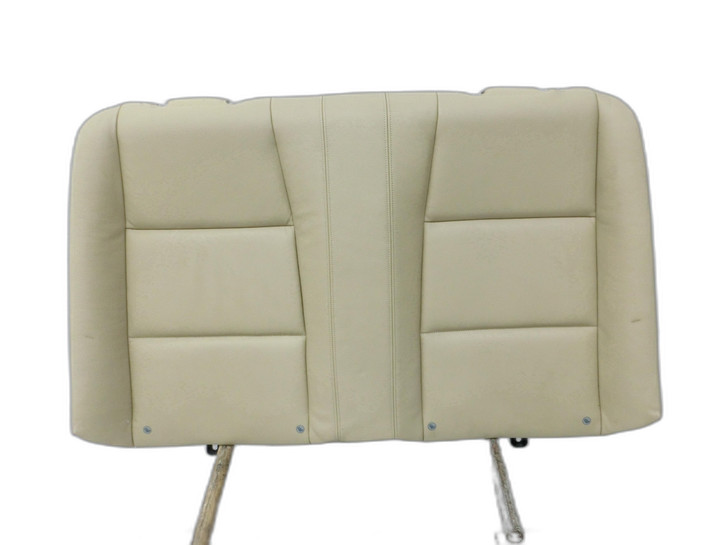 BMW E88 1er 11-13 Cabriolet Sitzbezug Rückenpolster durchgehend für Rücksitzbank Hinten Boston Beige  - Bild 1