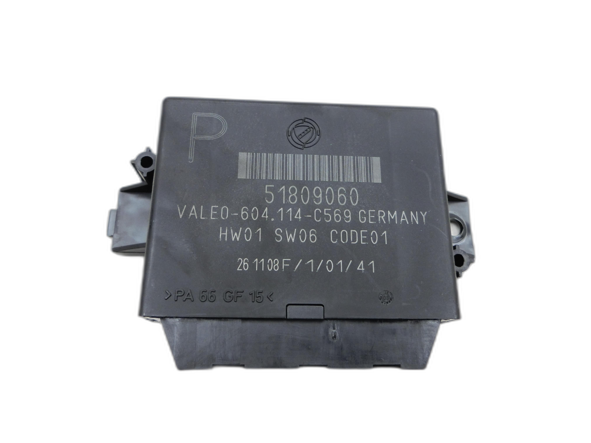 Unidad de control ECU Auxiliar aparcamiento PDC módulo para Lancia Delta III 844 08-11 - Bild 1