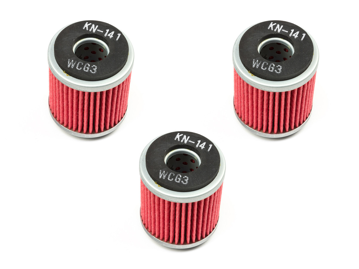 /Ölfilter Set 3 St/ück K/&N KN-621 f/ür Arctic Cat