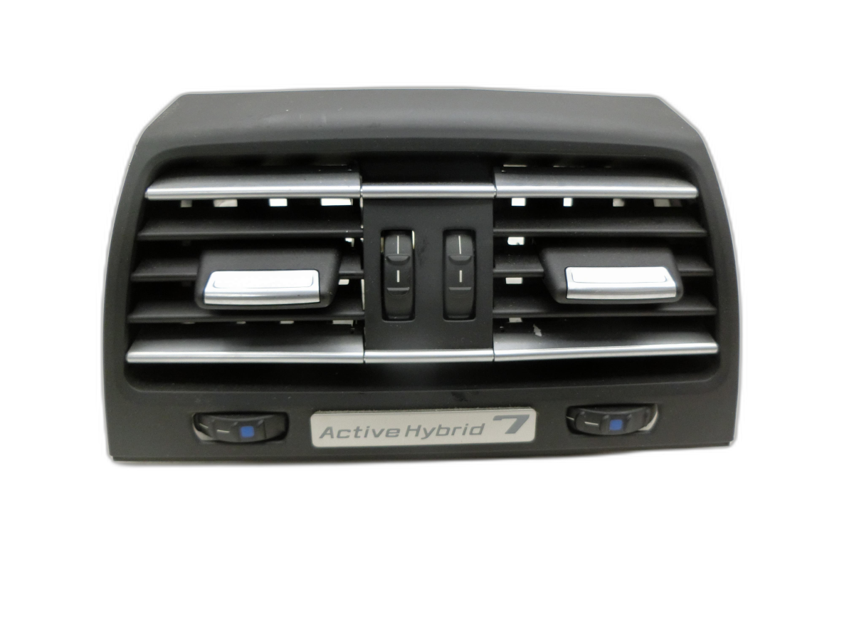 BMW F01 F04 7er AH7 08-12 Luftdusche Luftdüse Mitte Hinten  - Bild 1