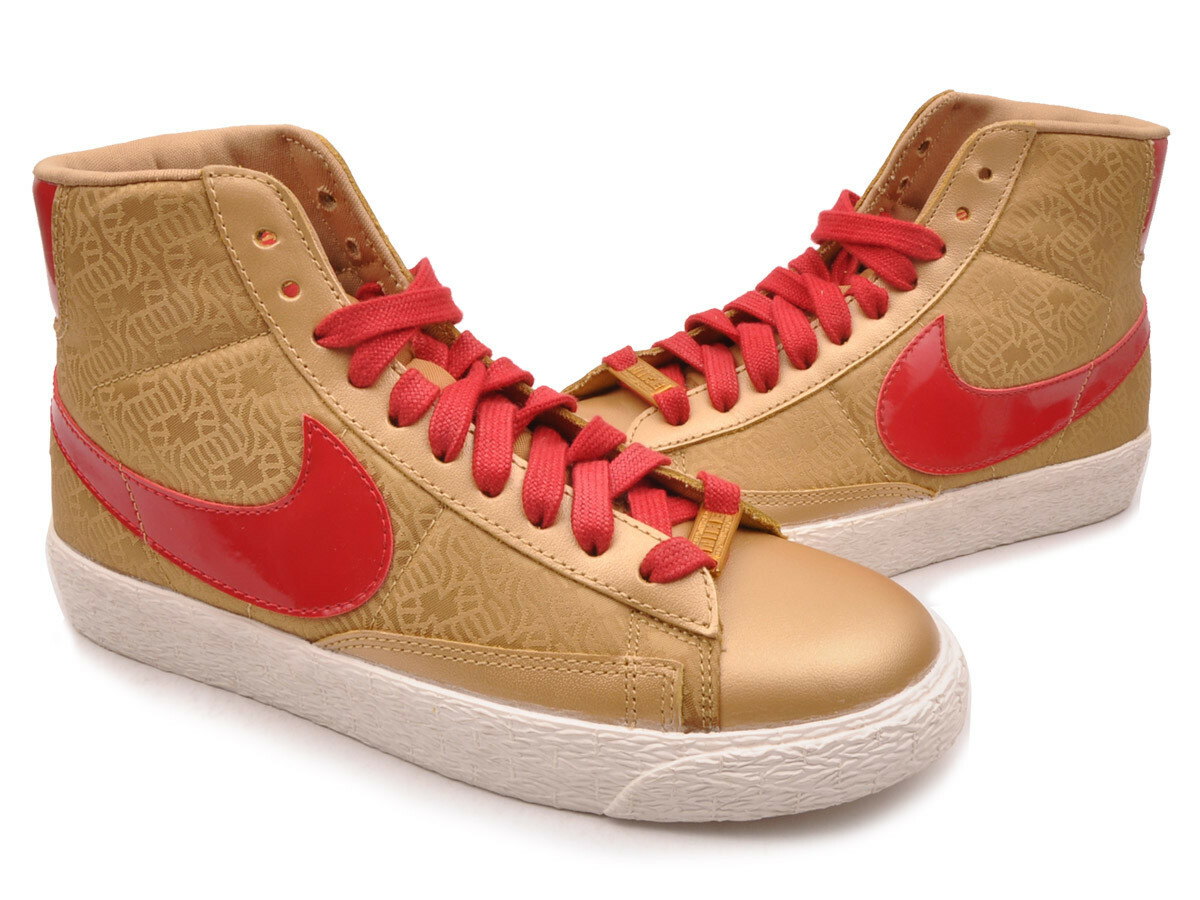 Nike Blazer Mid YOTH CNY Chinese New Year Lunar GOLD RED