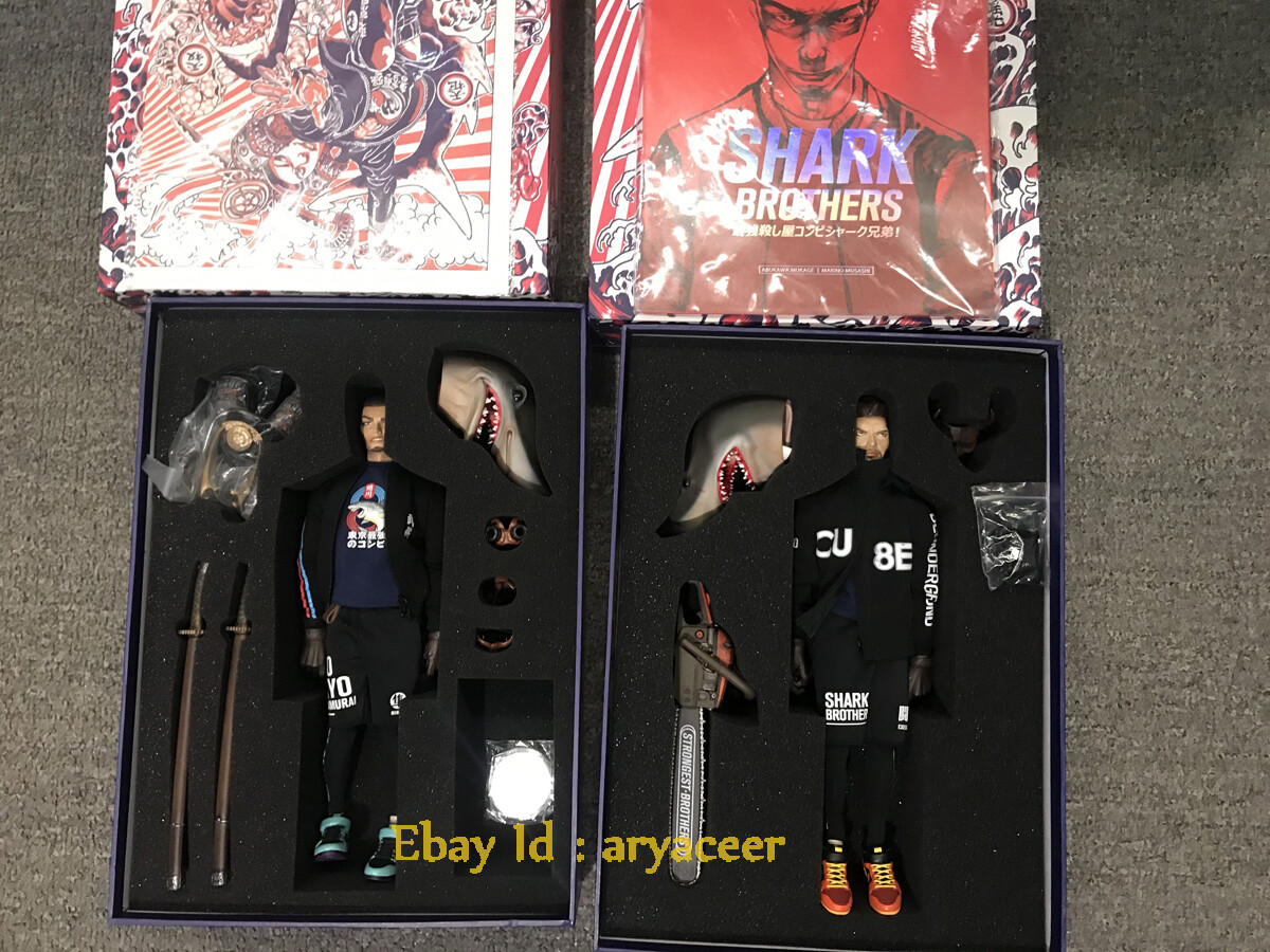 black13park「Shark Brothers」2体セット Black 13 Park 1/6 Shark Brothers 3rd Anniversary Edition 2