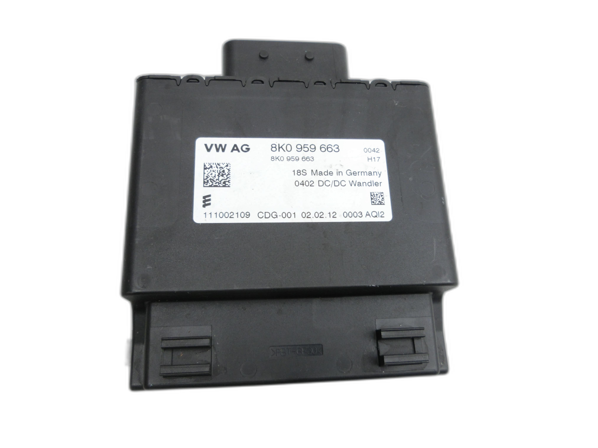 Audi A6 4G C7 10-14 Steuergerät ECU Modul für DC Wandler  - Bild 1