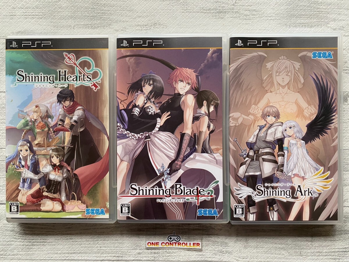 SONY PlayStation Portable PSP Shining Hearts & Blade & Ark