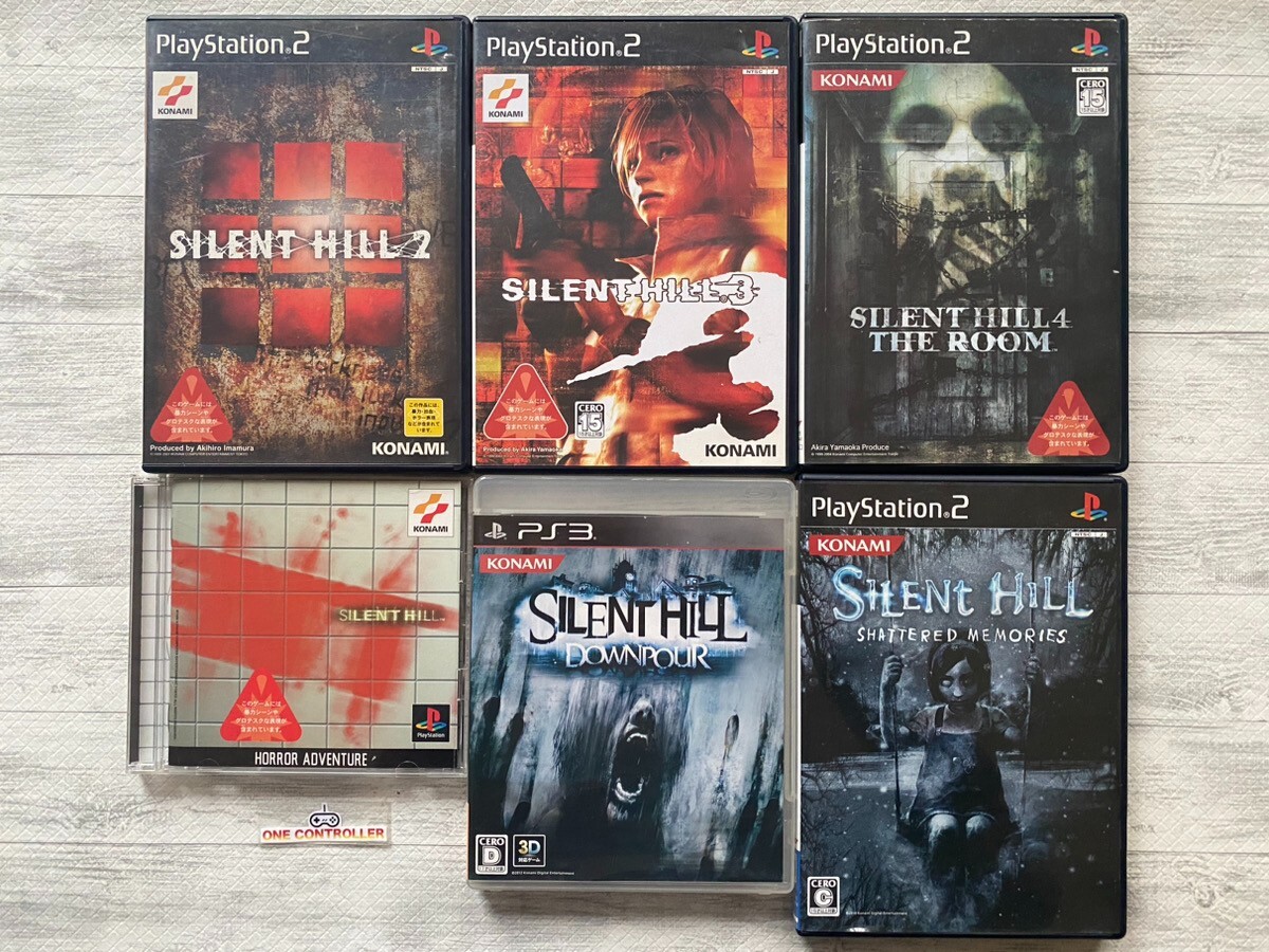 SILENT HILLシリーズ(1.2.4)＋4攻略本(ばら売り可) SILENT HILLシリーズ(1.2.4)＋4攻略本(ばら売り可)