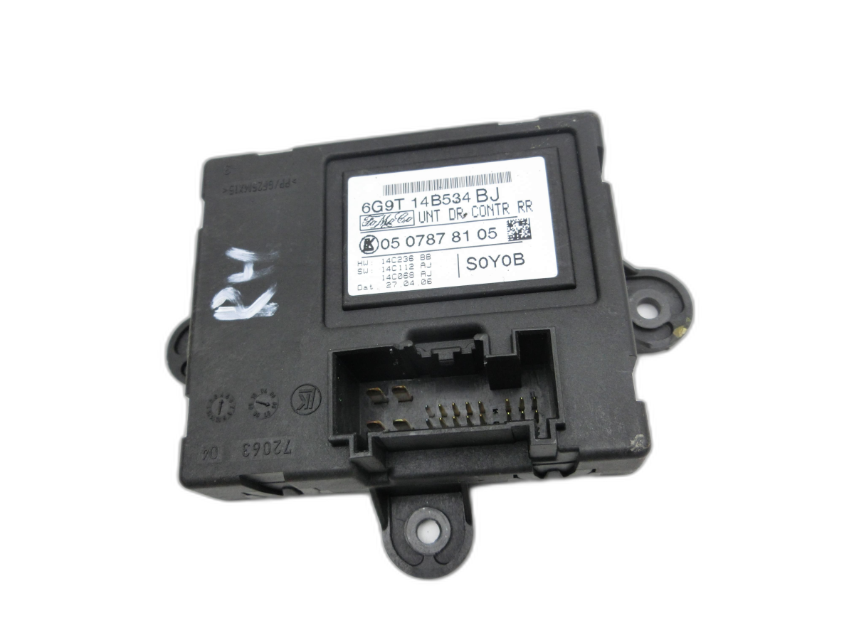 Ford S-Max WA6 06-10 Steuergerät ECU Modul Türsteuergerät Rechts Hinten  - Bild 1