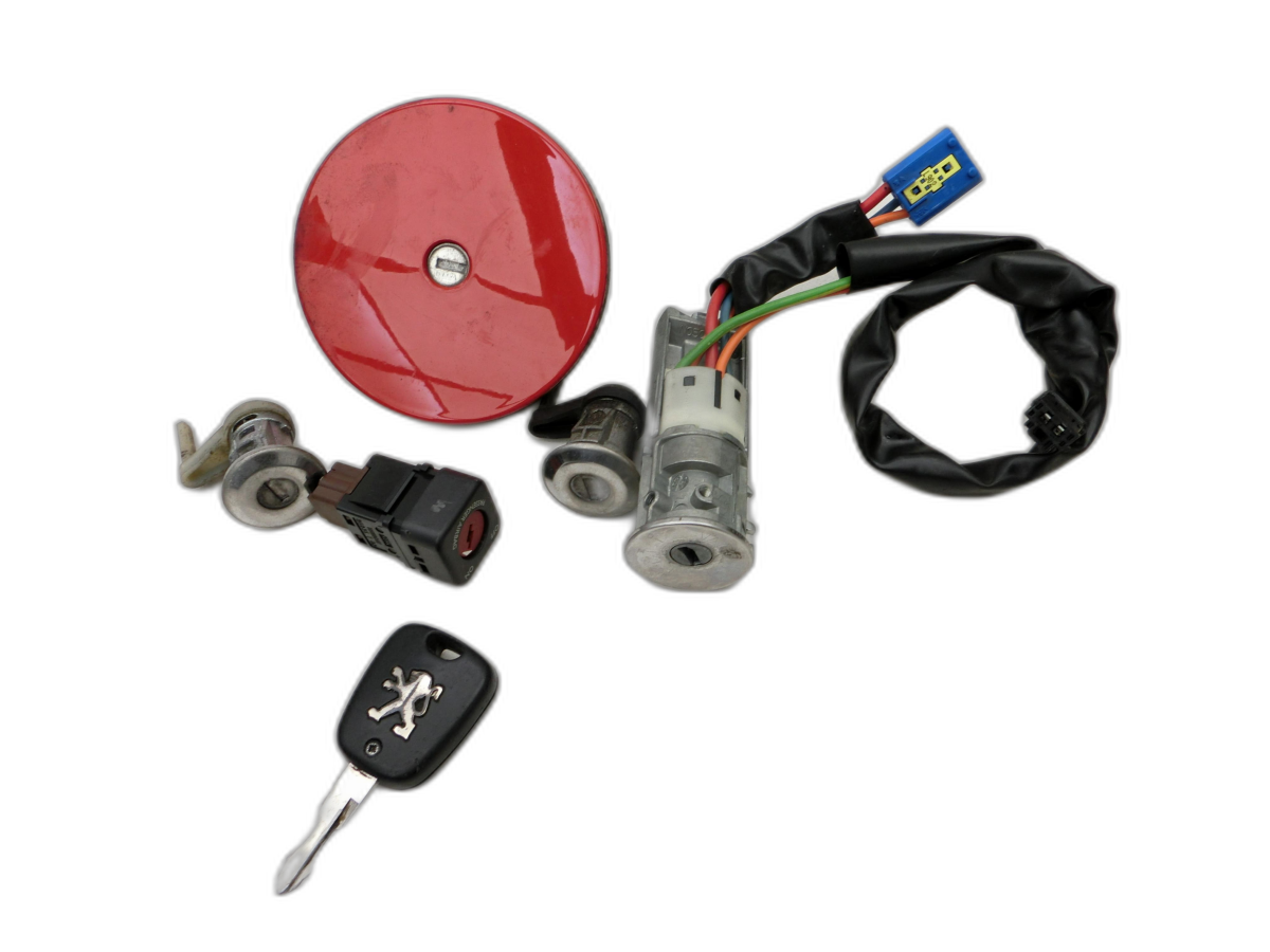 Blocco accensione Chiave Serratura a cilindro per Peugeot 206+ 09-12 - Bild 1