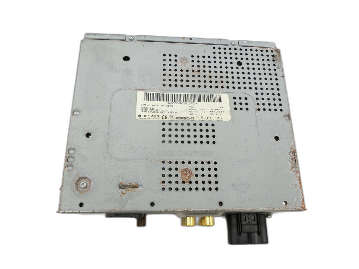 Control Unit ECU module Analog TV Tuner BE6653 for Porsche Cayenne 9PA 955 02-07 - Bild 1