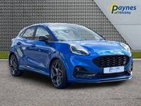 2023 Ford Puma ST2 5 Dr 1.5L 200PS 6 Spd Desert Island Blue DRVR ASST BLACK ROOF