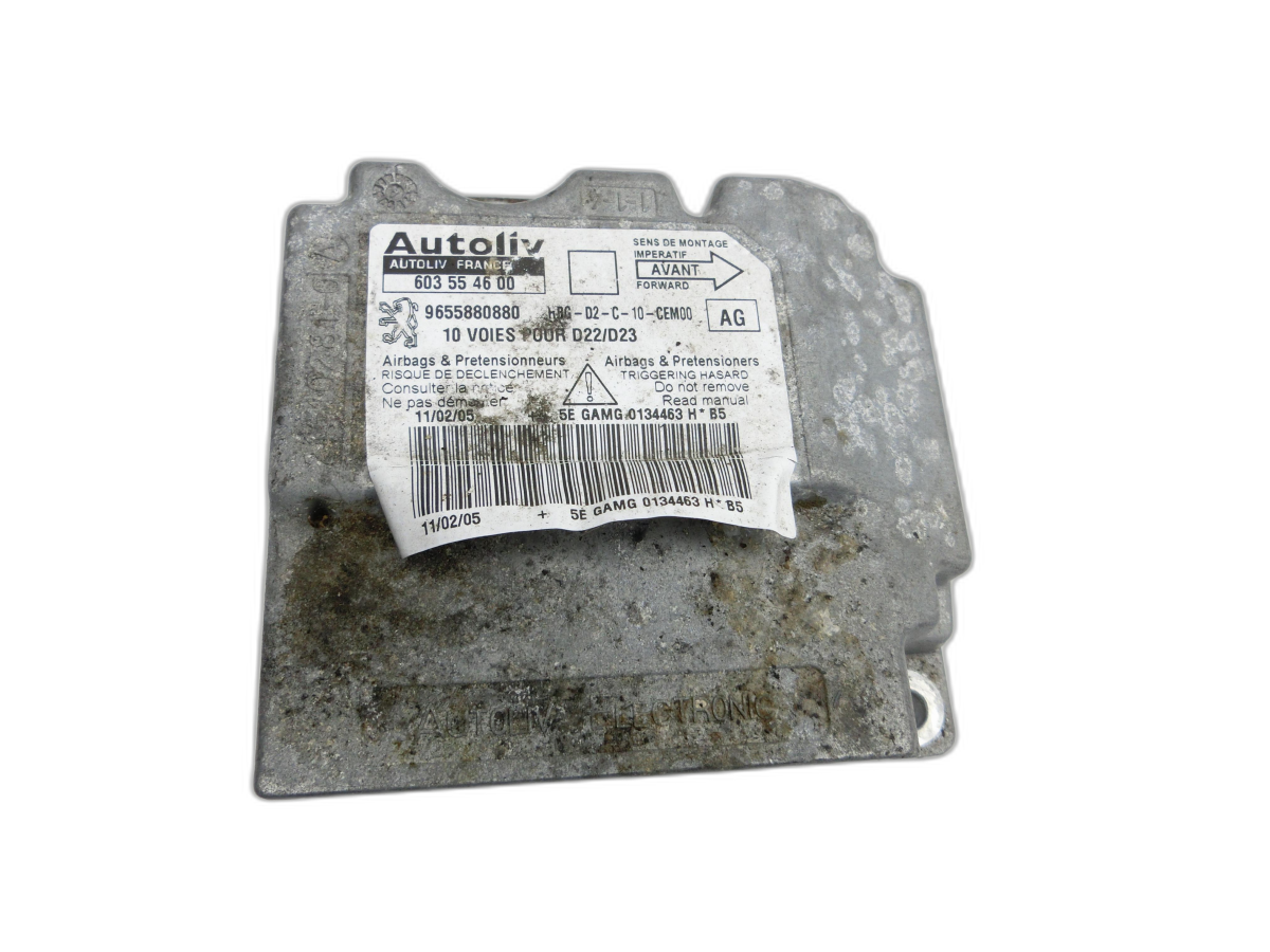 Peugeot 407 6E 04-08 Airbag Steuergerät Airbagsteuergerät  - Bild 1