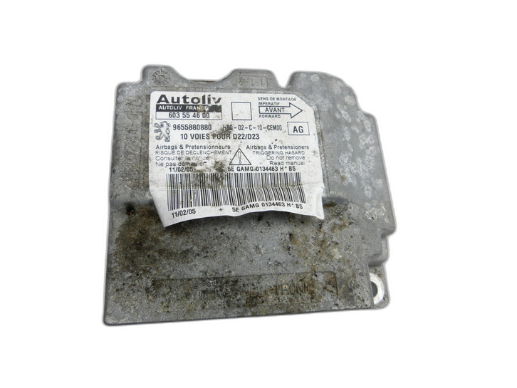 Peugeot 407 6E 04-08 Airbag Steuergerät Airbagsteuergerät  - Bild 1