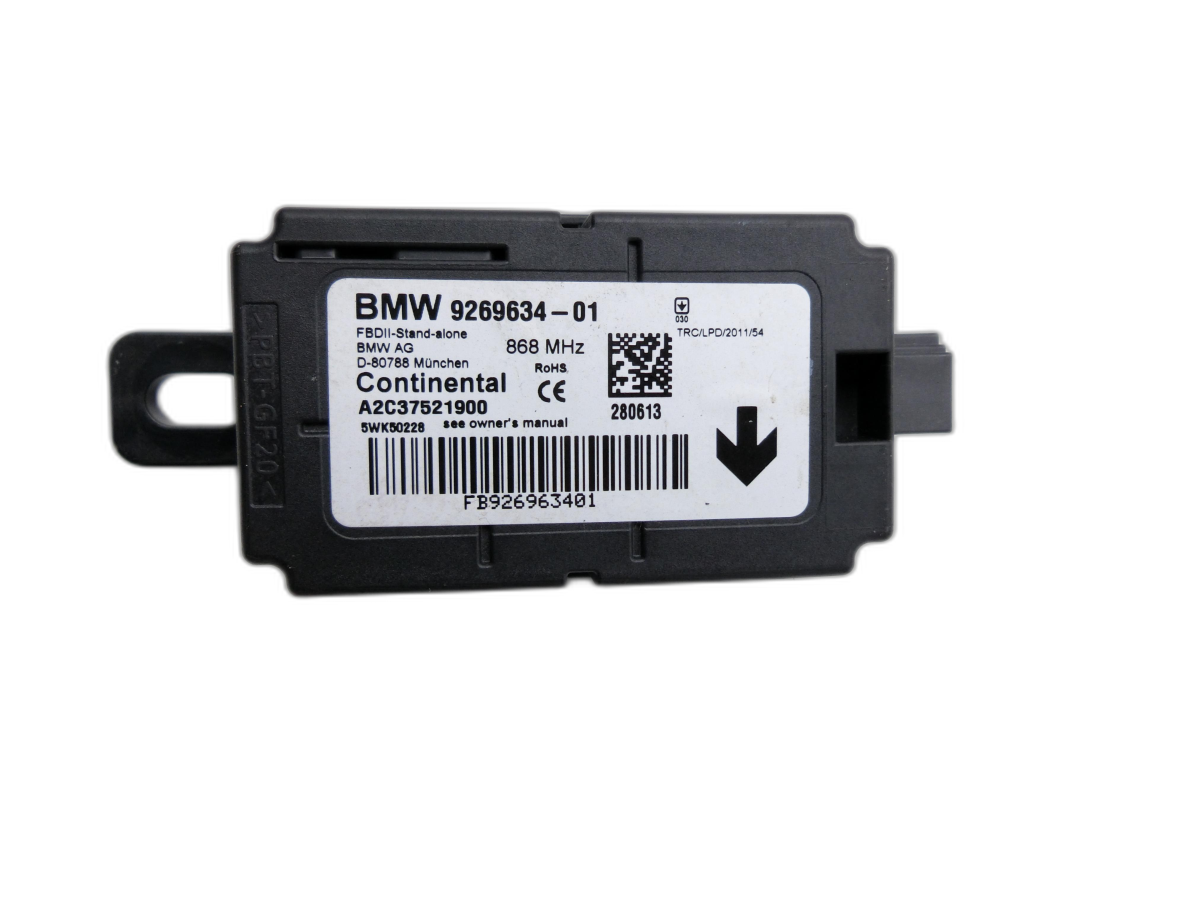 BMW F30 3er 316i 12-15 Steuergerät ECU Modul SG Fernbedienung - Bild 1