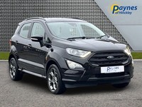 2026 Ford EcoSport ST-Line 1.0L 125PS EcoBoost 6 Spd E6 (s/s) 5dr Agate Black